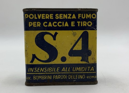 Scatola latta polvere - scatola, senza
