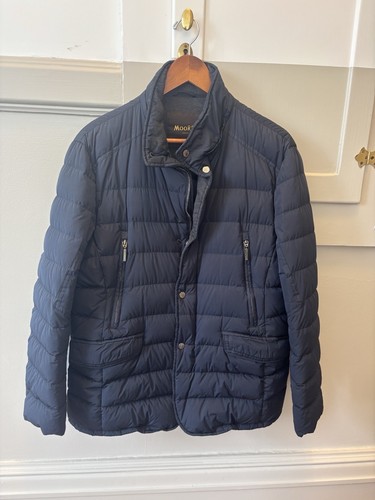 Moorer giubbotto uomo blu - giubbotto,