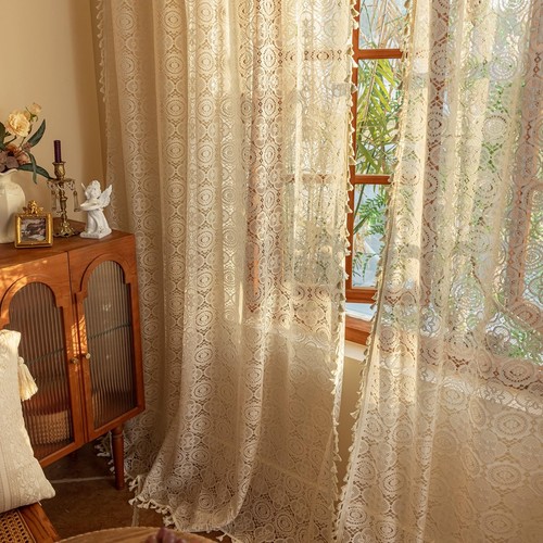 Boho tende pizzo pollici - boho,