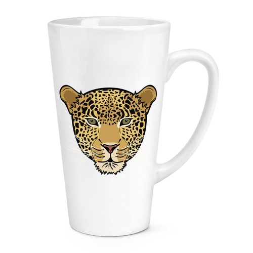 Tazza grande latte con - latte, faccia