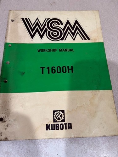 Kubota manuale officina - kubota,