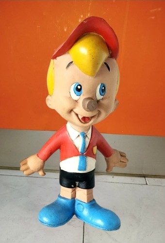 Raro pupazzo gomma pinocchio - raro,