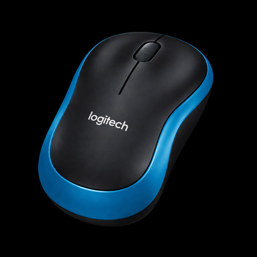 Mouse wireless logitech - mouse, m185