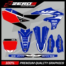 KIT GRAFICO YAMAHA MOTOCROSS MX DECALCOMANIE: YZ YZF 65 85 125 250 450 PRODUTTORE DI APPARECCHIATURE ORIGINALI 18