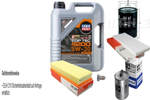 Pacchetto ispezione mahle - pacchetto, 5l