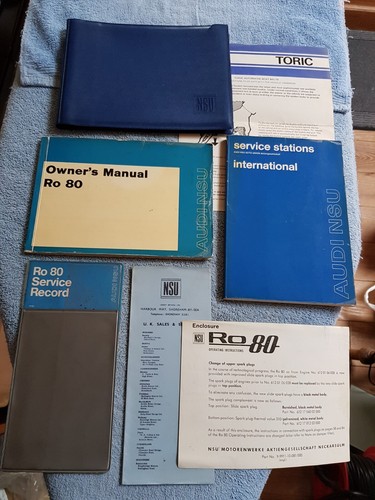 Nsu ro80 manuale fabbrica - manuale,