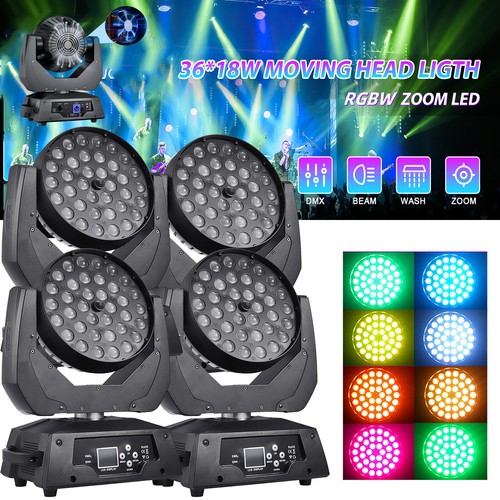 Luce scena led 36x18w wash - luce,