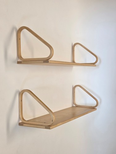 Coppia mensole alvar aalto - mensole,