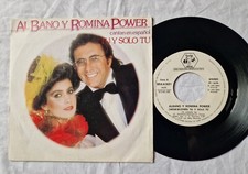 AL BANO e ROMINA POWER TU Y SOLO TU 45 GIRI PROMO SPAGNA 1983 RARISSIMO NO CD 33