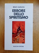 Errore Dello Spiritismo Guenon
