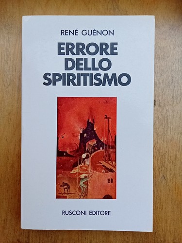 Errore dello spiritismo - dello,