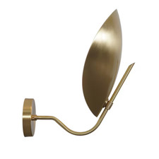 Applique da comodino in ottone