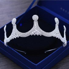 Corona diadema cristallo pieno