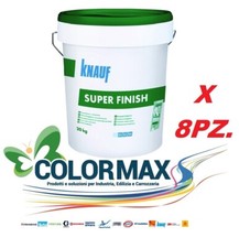 KNAUF STUCCO IN PASTA SUPER FINISH AD ELEVATE PRESTAZIONI PZ.8X20KG.