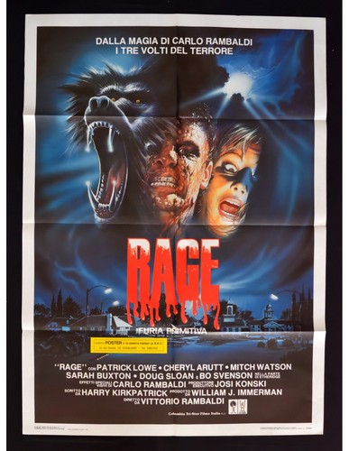 Manifesto rage furia primitiva - manifesto,