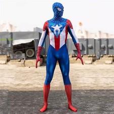 Body Spiderman Capitan America