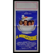locandina IL MINESTRONE Benigni Franco Sergio Citti Davoli giorgio Gaber B175