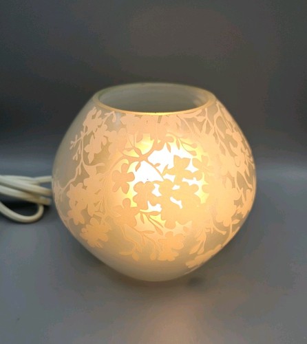 Ikea knubbig lamp glass white - knubbig,