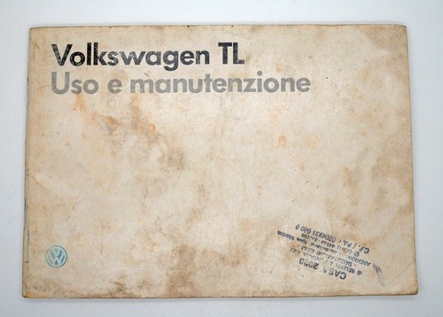 Volkswagen 1986 libretto - tl,