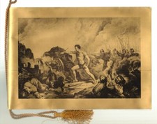 Calendario 41° Reggimento Artiglieria anno 1971 con cordoncino. Esercito Italian