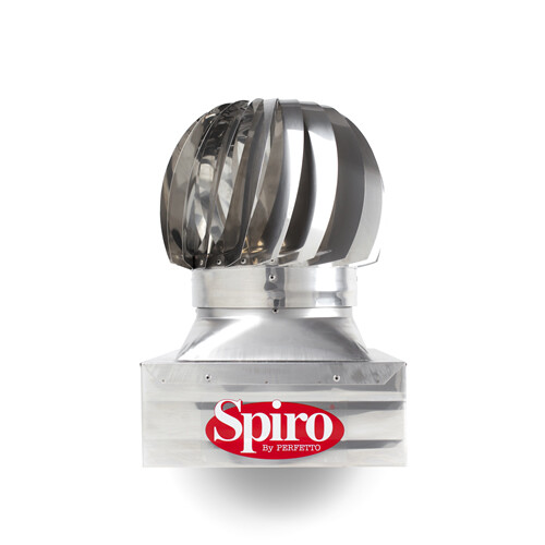 Spiro aspirafumo inox - aspirafumo, pesante