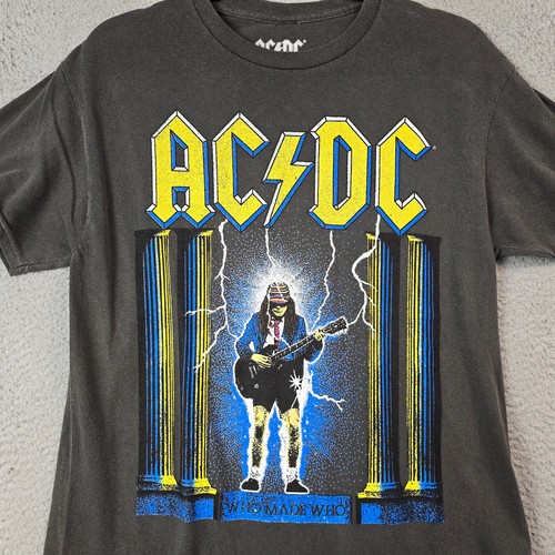 Camicia acdc uomo piccola - piccola, nera