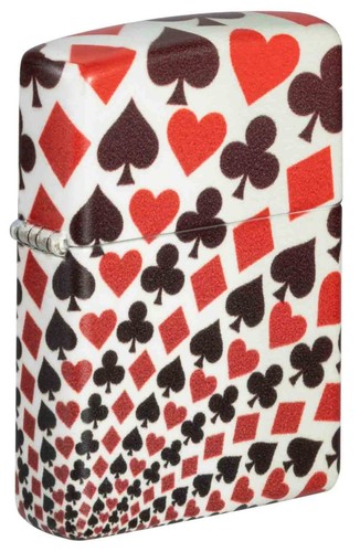 Zippo card suit - suit, design
