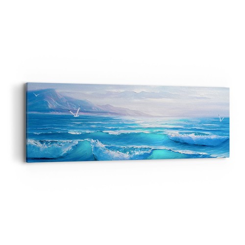 Quadro tela 90x30cm mare - tela,