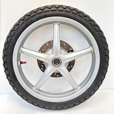 RUOTA ANTERIORE PIAGGIO LIBERTY 150 4T (2008-2013) CERCHIO+GOMMA 90/80 R16