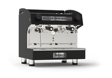 FIAMMA CARAVEL VOLUMETRICA 2 GRUPPI COMPATTA MACCHINA CAFFE' ESPRESSO NUOVA...