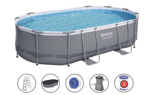 Piscina power steel - , ovale