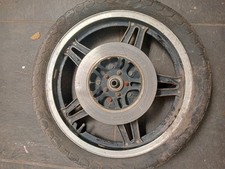 Honda CB CB750C Custom Cerchio Ruota Anteriore Wheel 2.50x16 Gomma Fallata