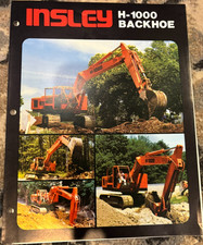Brochure escavatore idraulico Insley H-1000 AMIL25