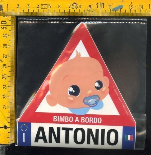 Adesivo bimbo bordo alta - bimbo, a