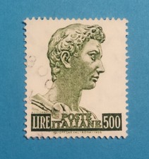 H418- ITALIA - ITALY 1957 "SAN GIORGIO" DEL DONATELLO 500 LIRE USATO