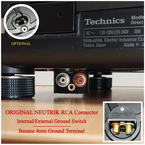 Technics 1200 1210 kit rca - sl-1200/1210,