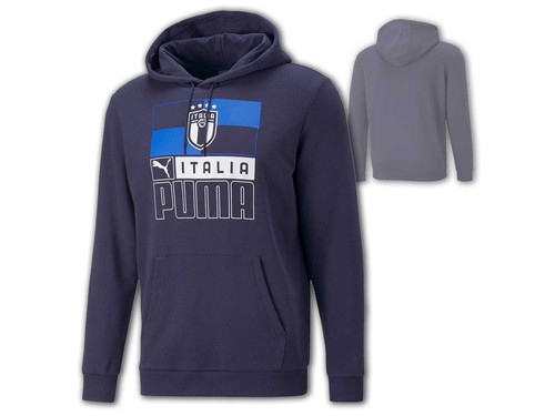 Felpa con cappuccio puma figc - cappuccio,