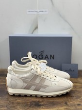 Hogan H671  Sneaker Pelle Beige Slash       Hogan Scarpe Donna 39.5