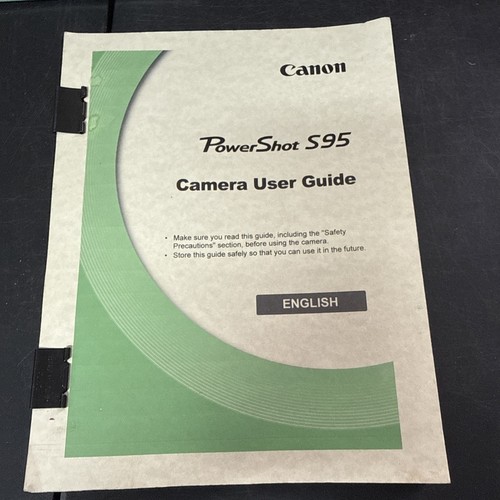 Canon powershot s95 manuale - s95,