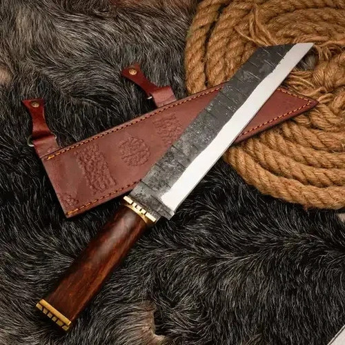 Coltello viking seax fatto - viking,