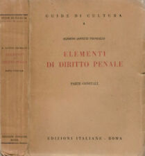 Elementi di Diritto Penale. Parte Generale. S. D.. .