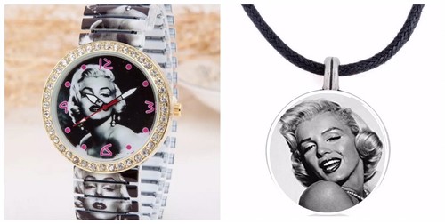 Set collana orologio - set, marilyn