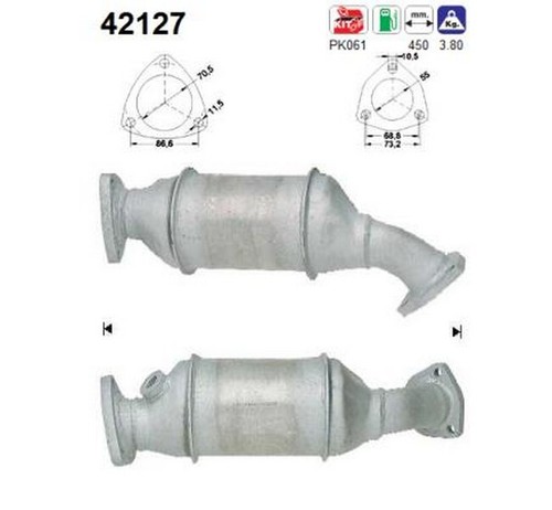 110 150 catalizzatore - kw,