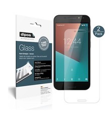 2x Pellicola per Vodafone Smart N8 Protettiva Protezione opaco Flessibile 9H