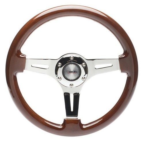 Volante sportivo vero legno