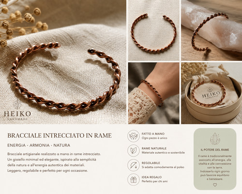 Bracciale rame - in,