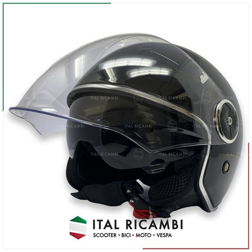 Casco demi jet doppia visiera - demi,
