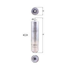 Filtro Carburante Mahle KL