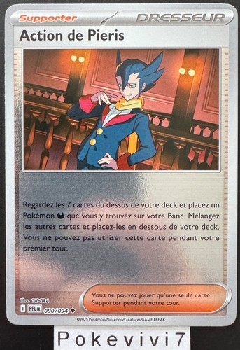 Carte pokemon action - de, pieris