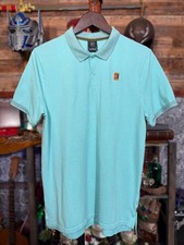 Polo Nike blu chiaro media con